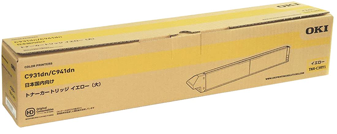 Amazon.co.jp: OKI トナーカートリッジTNR-C3RY1 イエロー 純正品